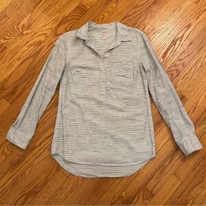 Merona | Striped Button Down Shirt | Size S